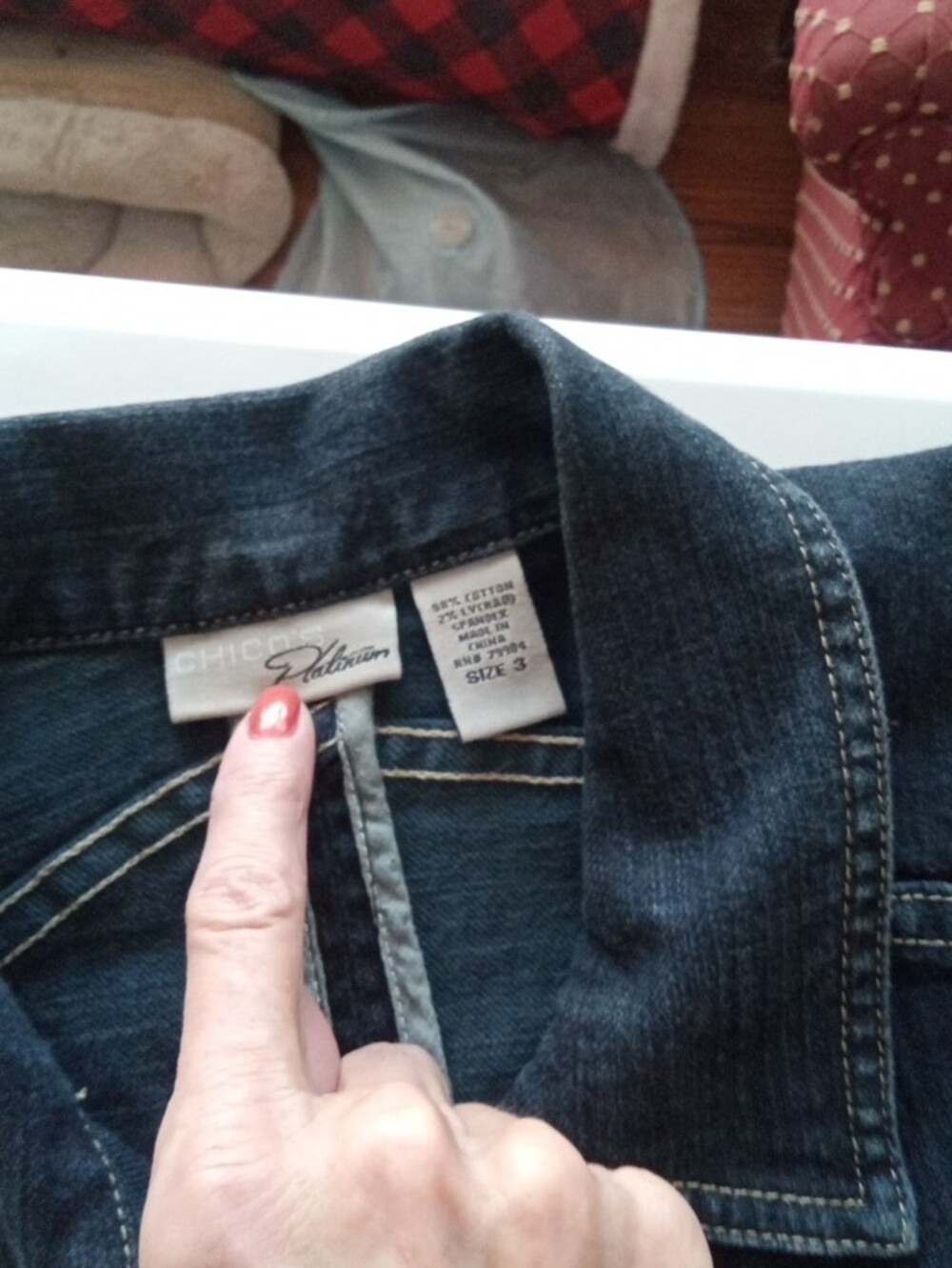 DENIM VEST - Picture 3 of 7
